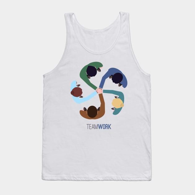 Teamwork Tank Top by Mako Design 